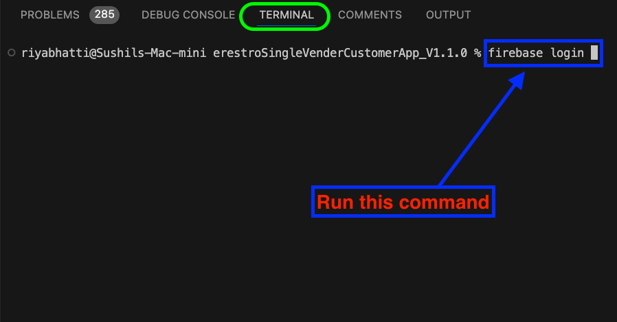 Create  Firebase Flutter App 3